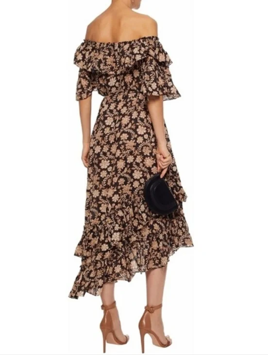 Zimmermann Floral Off-the-Shoulder Tulsi Dress - Picture 3 of 9